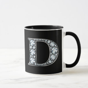 Monogram D Faux Diamond Mok