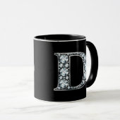 Monogram D Faux Diamond Mok (Voorkant rechts)