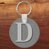 Monogram D Sleutelhanger (Voorkant)
