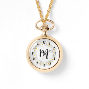 Monogram Daisy Collier Watch