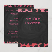 Monogram Dalmatian Black en Red Kaart (Voorkant / Achterkant)