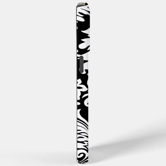 Monogram  Damask Patroontelefoon Case-Mate iPhone Case (Achterkant / Rechts)