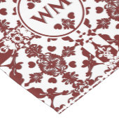 Monogram  damast medium tafelloper (Hoek)