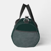 Monogram Dark Green Stylish Modern Minimalist Plunjezak (Rechts)