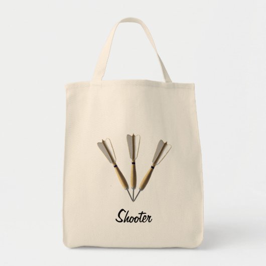 Monogram Darts Ontwerp Tote Bag (Voorkant)