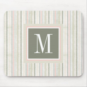 Monogram   De Joy of White   Waterverf Floral Muismat