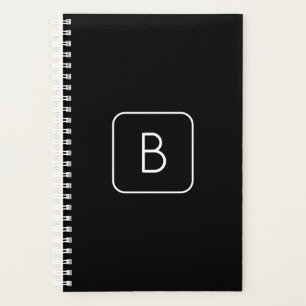 Monogram de Styled White & Black