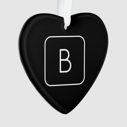 Monogram de Styled | White & Black (devant)