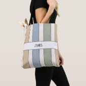 monogram decent strepen tas (Dichtbij)