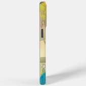 Monogram  Deer Art Nouveau Forest iphone Case-Mate iPhone Case (Achterkant / Rechts)