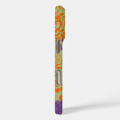 Monogram  Deer Art Nouveau Forest iphone Case-Mate iPhone Case (Achterkant / Rechts)