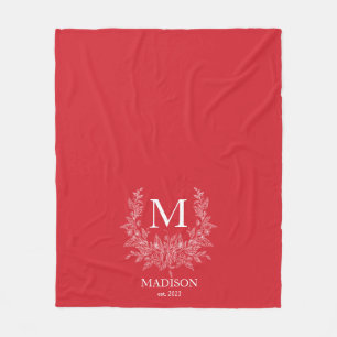 Monogram deken