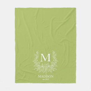 Monogram deken