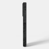  Monogram Design Hoesje-Mate iPhone Case (Achterkant / Links)