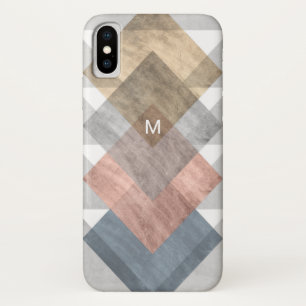 Monogram   Diamond Align I iPhone X Hoesje