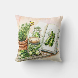 Monogram Dill & Cucumber augurk Keukencomfort Kussen
