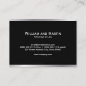 Monogram | Directeur Visitekaartje (Achterkant)