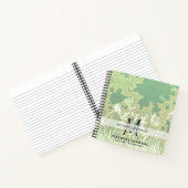 Monogram Docenten Bedankt Eind van het Jaar Cadeau Notitieboek (Binnen)