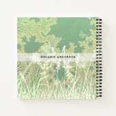 Monogram Docenten Bedankt Eind van het Jaar Cadeau Notitieboek (Achterkant)