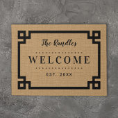 Monogram Doormat Deurmat