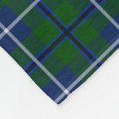 Monogram Douglas Tartan Fleece Deken (Hoek)