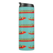 Monogram Dragon Boat Racing Thermosbeker (Geroteerd rechts)