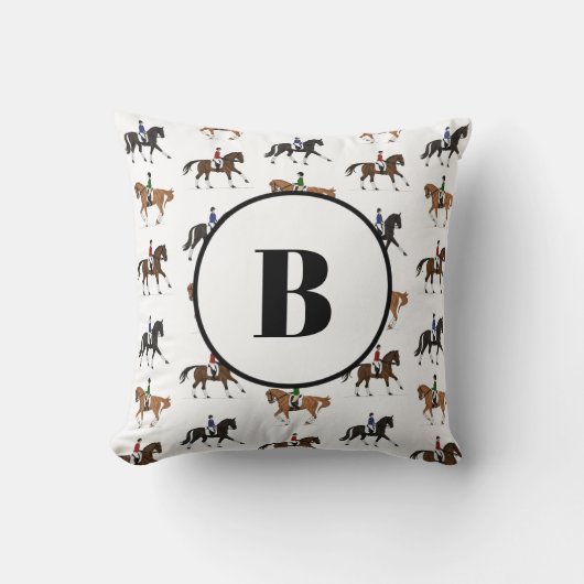 Monogram Dressage Cushion Kussen (Voorkant)