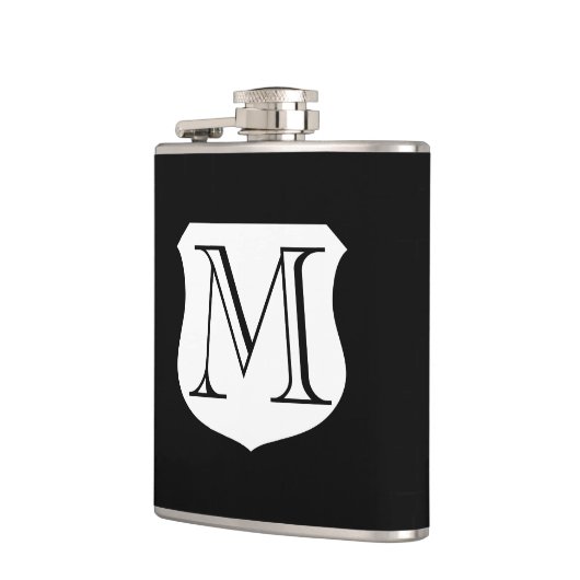 Monogram drink | personaliseerbaar geschenk voor m heupfles (Links)