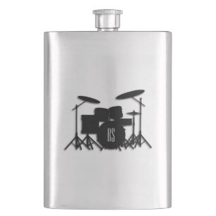 Monogram drum Silver Flacon