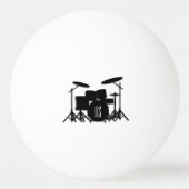 Monogram drum Silver Pingpongballen (Achterkant)