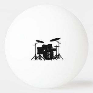 Monogram drum Silver Set Pingpongballen