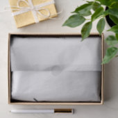 Monogram drum Silver Tissuepapier (Geschenk)