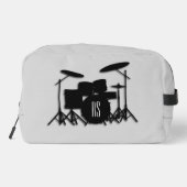 Monogram drum Silver Toilettasje (Achterkant)