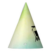 Monogram drumstel groen feesthoedjes (Links)
