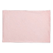 Monogram Drumstel Muziekontwerp Roze Kussensloop (Achterkant)