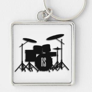 Monogram Drumstel Sleutelhanger