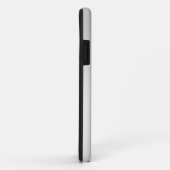 Monogram Drumstel Zilver Case-Mate iPhone Case (Achterkant/rechts)