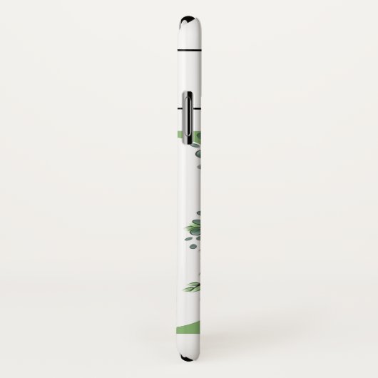 Monogram E Lavender Eucalyptus Case-Mate iPhone Case (Achterkant / rechts)