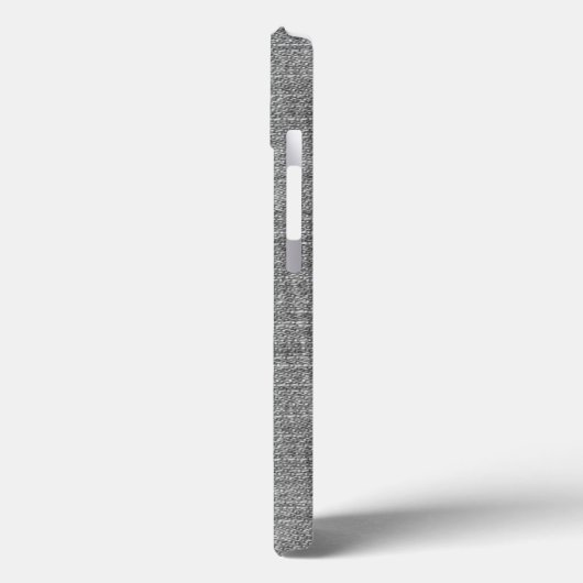 Monogram eenvoudig minimalistisch Initiaal Case-Mate iPhone Case (Achterkant / Links)