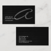 Monogram eenvoudig Visitekaartje aanpassen (Voorkant / Achterkant)