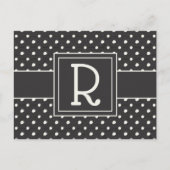 Monogram | Eenvoudige signalering Stap 1 Briefkaart (Voorkant)