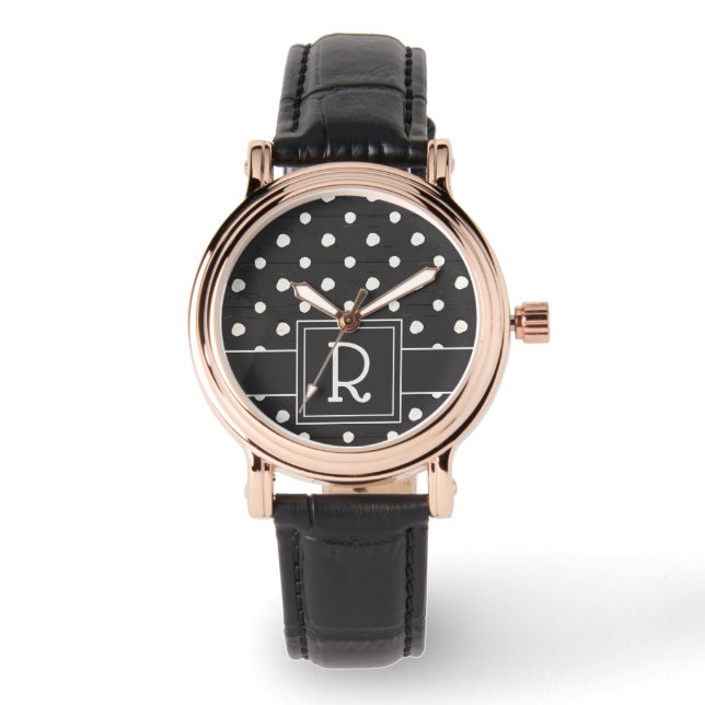 Monogram | Eenvoudige signalering Stap 1 Horloge (Voorkant)
