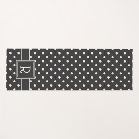 Monogram | Eenvoudige signalering Stap 1 Yogamat (Voorkant (horizontaal))