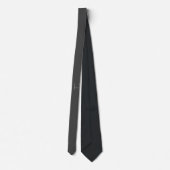 Monogram Eigen Naam Initiaal Modern Minimalistisch Stropdas (Achterkant)