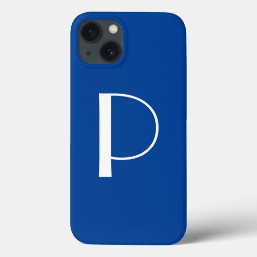 Monogram Eigen naam Initiaal  Parisian Case-Mate iPhone Case (Achterkant)