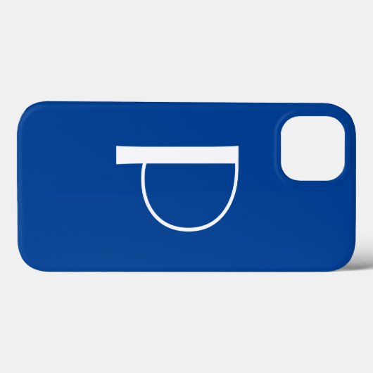 Monogram Eigen naam Initiaal  Parisian Case-Mate iPhone Case (Achterkant (horizontaal))
