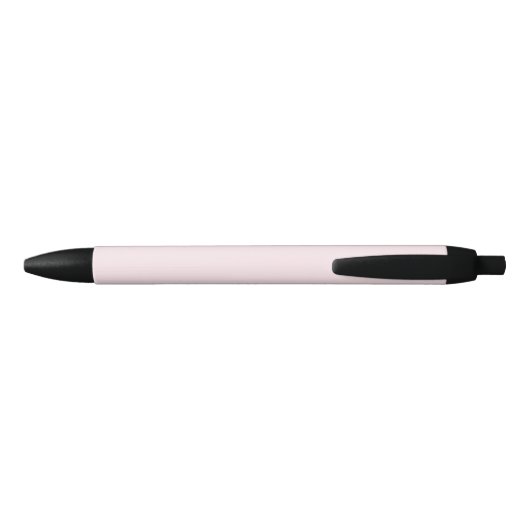 Monogram Elegant Minimaal Roze en Goud Zwarte Inkt Pen (Achterkant)