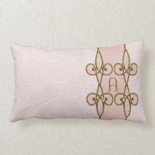 Monogram Elegant Retro Art Deco  Kussen