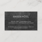 Monogram | Element Expansion (goud) Visitekaartje (Achterkant)