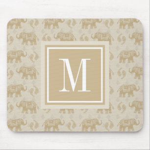 Monogram Elephant Khaki Caravan Pattern Muismat